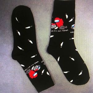 Among Us Socks Sox Funny Impostor Sus | Ga…